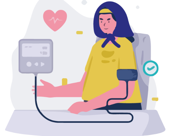 دياليز وفشارخون بالا